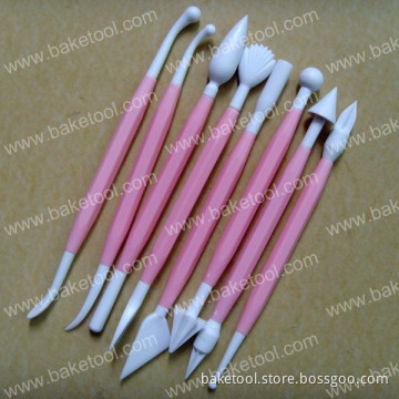 8pcs plastic cake decorating modeling tools set (JG0146P)